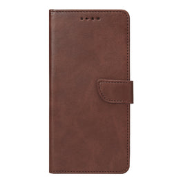 Rixus Bookcase For Samsung Galaxy S24 FE Brown