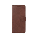 Rixus Bookcase For Samsung Galaxy A06 Brown