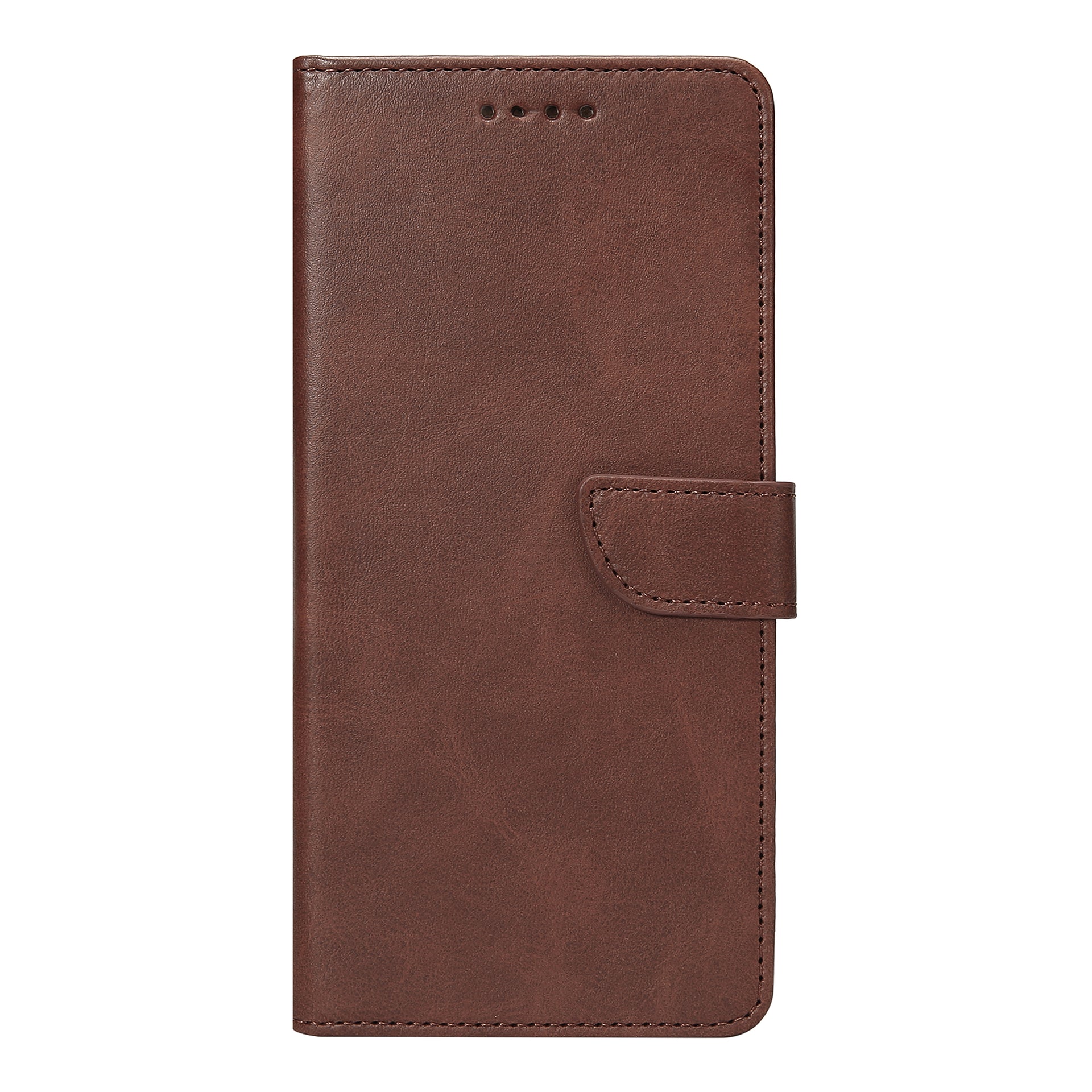 Rixus Bookcase For Samsung Galaxy A16 4G, 5G Brown