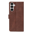 Rixus Bookcase For Samsung Galaxy A16 4G, 5G Brown