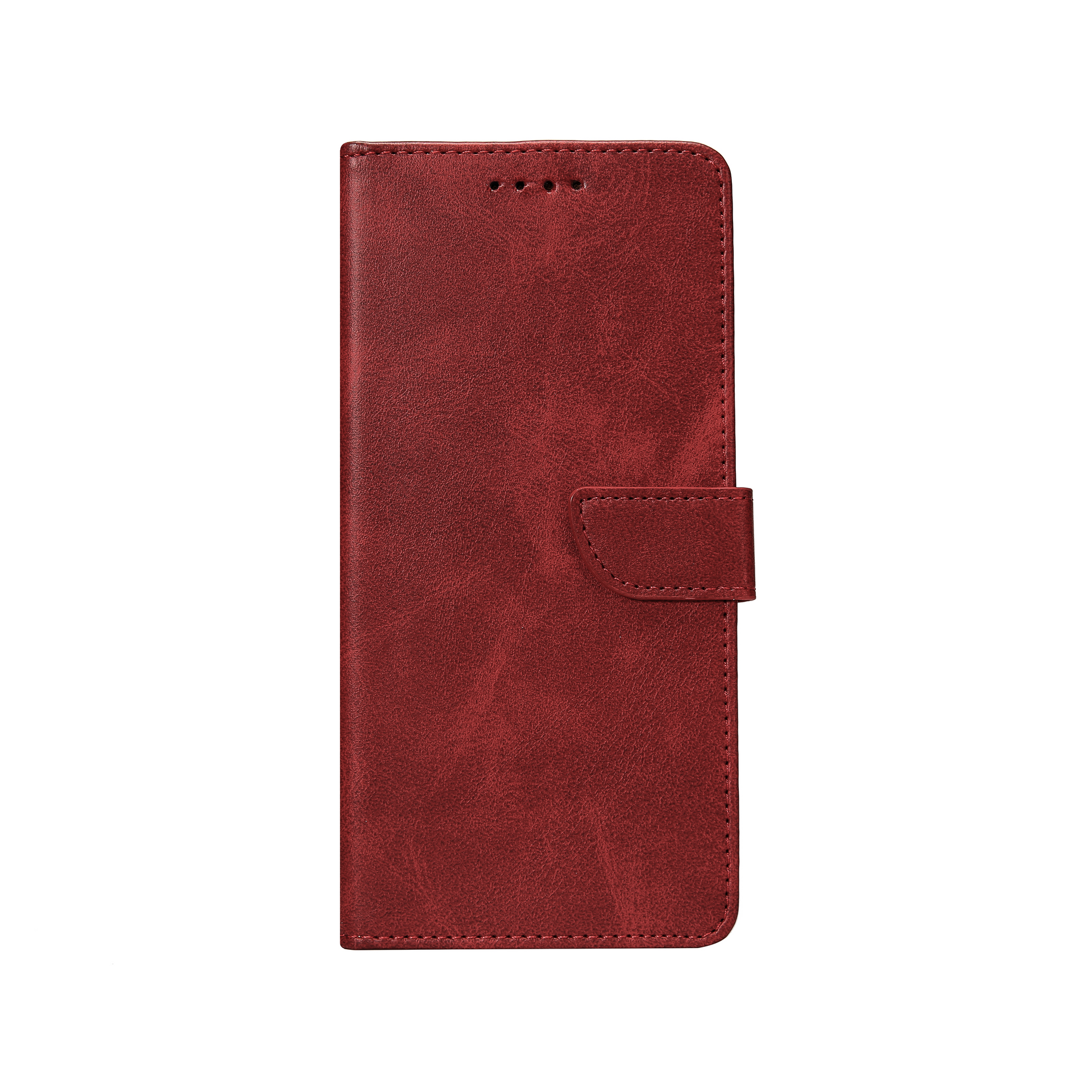 Rixus Bookcase For Samsung Galaxy A16 4G, 5G Dark Red