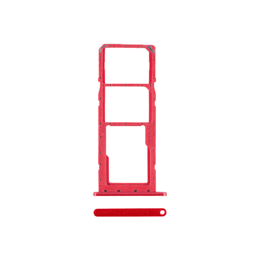 Samsung Galaxy A03 A035F Sim Card Holder Red OEM