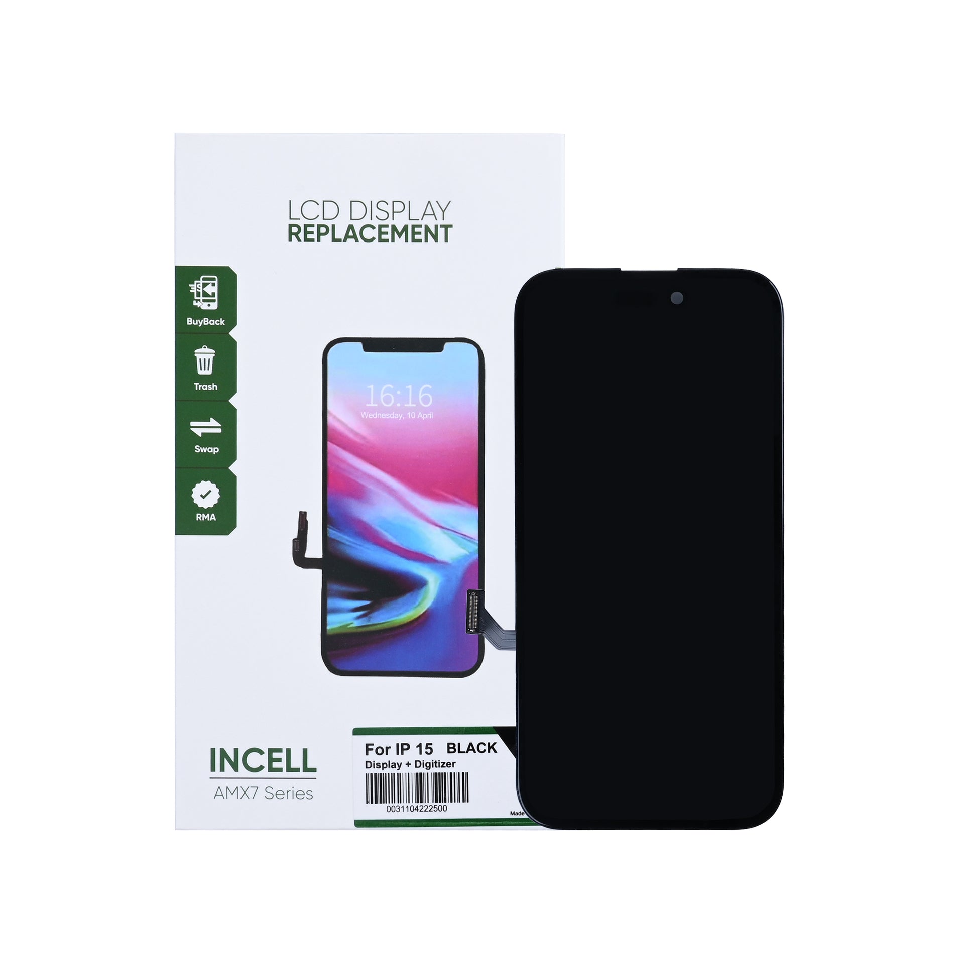 For Apple iPhone 15 Display And Digitizer Top In-Cell