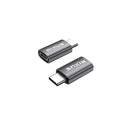 Rixus RXOTG03 USB-C To Lightning Connector OTG Adapter Space Gray (2-Pack)