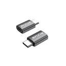 Rixus RXOTG04 USB-C To Micro OTG Adapter Space Gray (2-Pack)