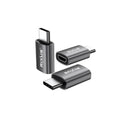 Rixus RXOTG04 USB-C To Micro OTG Adapter Space Gray (2-Pack)