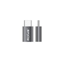 Rixus RXOTG04 USB-C To Micro OTG Adapter Space Gray (2-Pack)