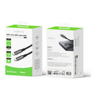 Rixus RXUC02 USB-C 4.0 To USB-C Cable 1.8m 240W Grey