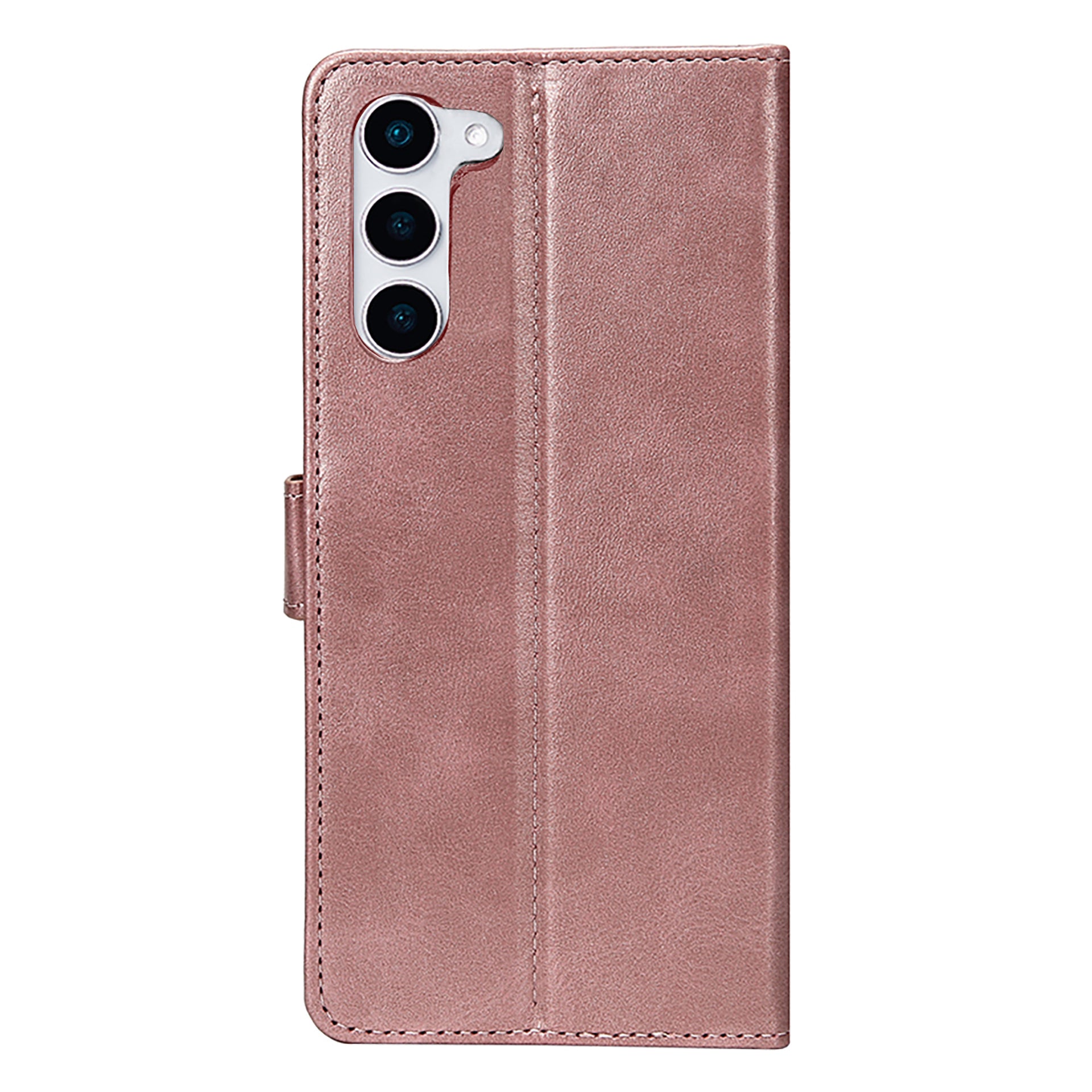 Rixus Bookcase For Samsung Galaxy S23 Pink
