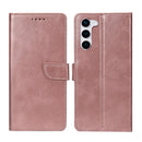 Rixus Bookcase For Samsung Galaxy S23 Pink