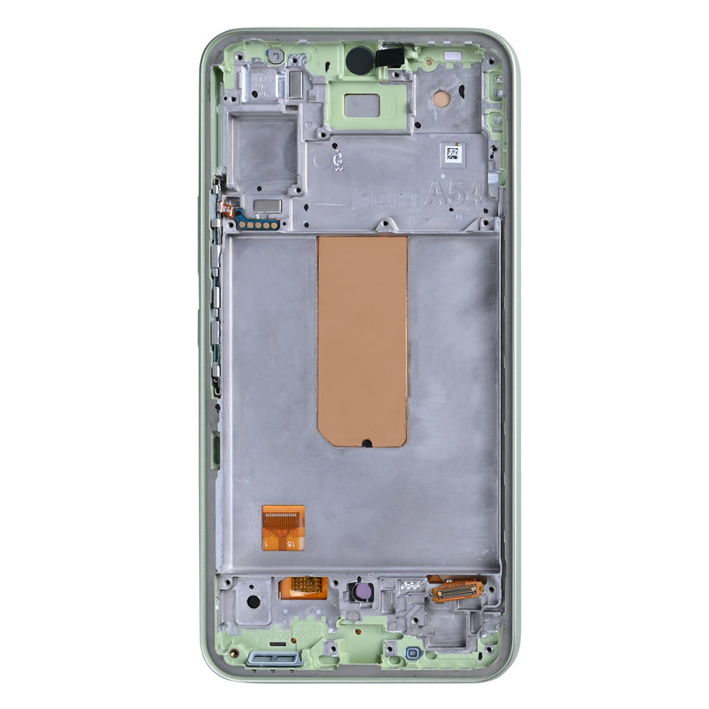 Samsung Galaxy A54 5G A546B Display And Digitizer With Frame Lime Soft-OLED