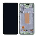Samsung Galaxy A54 5G A546B Display And Digitizer With Frame Lime Soft-OLED