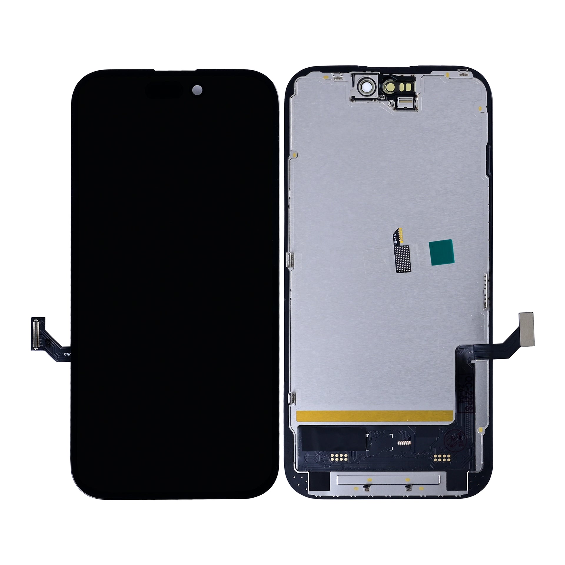 PIXDURA For Apple iPhone 15 Display And Digitizer Soft-OLED Premium (IC Removable) (60Hz)