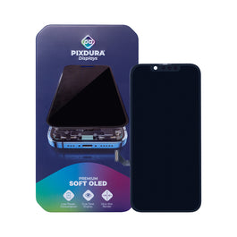 PIXDURA For Apple iPhone 14 Display And Digitizer Soft-OLED Premium (IC Removable) (60Hz)