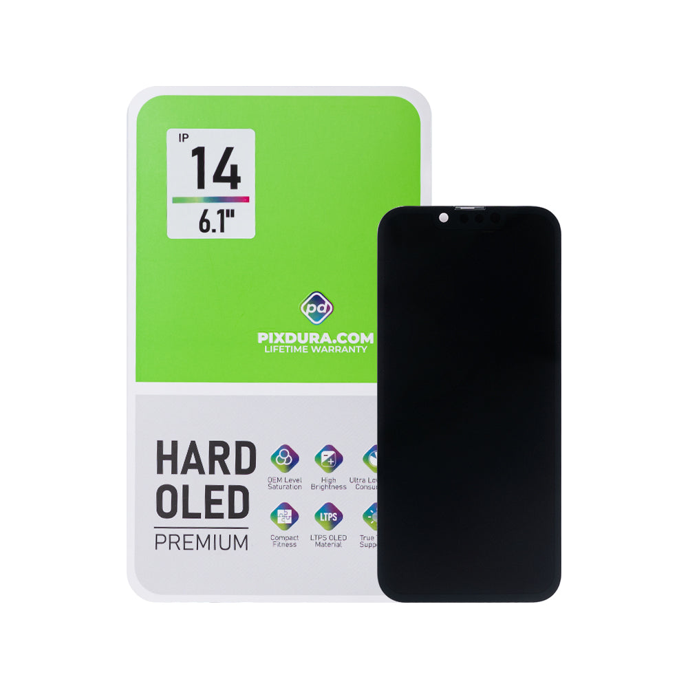 PIXDURA For Apple iPhone 14 Display And Digitizer Hard-OLED Premium (60Hz)
