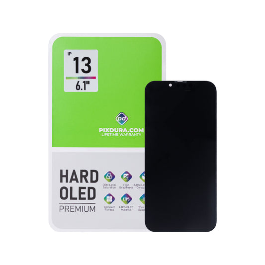 PIXDURA For Apple iPhone 13 Display And Digitizer Hard-OLED Premium (IC Removable) (60Hz)