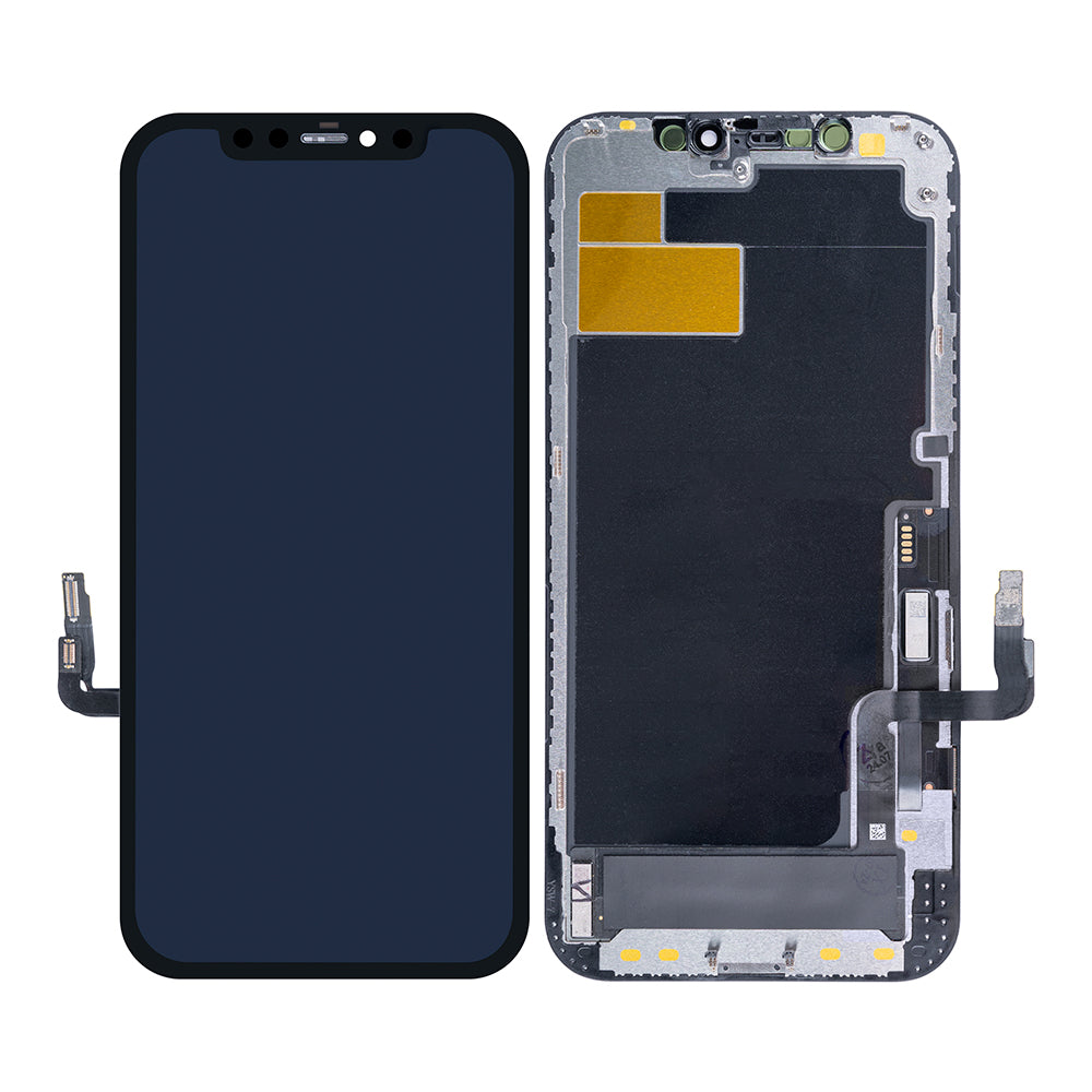 PIXDURA For Apple iPhone 12, 12 Pro Display And Digitizer Soft-OLED Premium (IC Removable) (60Hz)