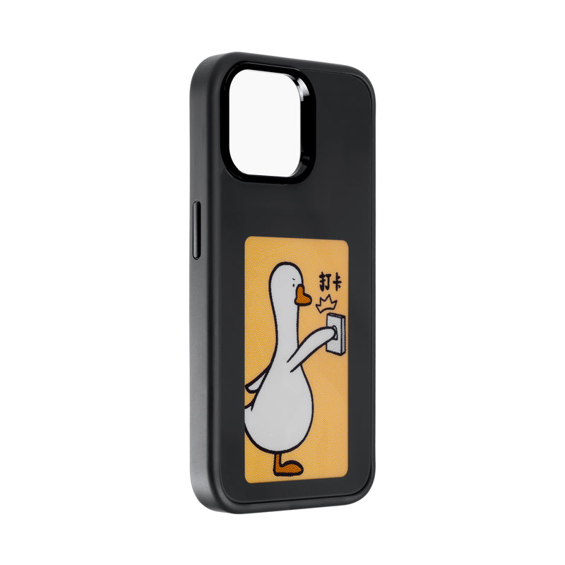 For iPhone 16 Smart Ink Phone Case Black