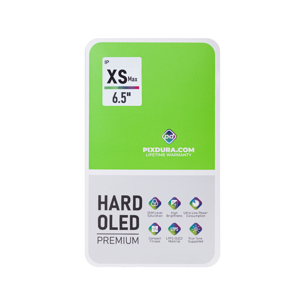 PIXDURA For Apple iPhone XS Max Display And Digitizer Hard-OLED Premium (60Hz)