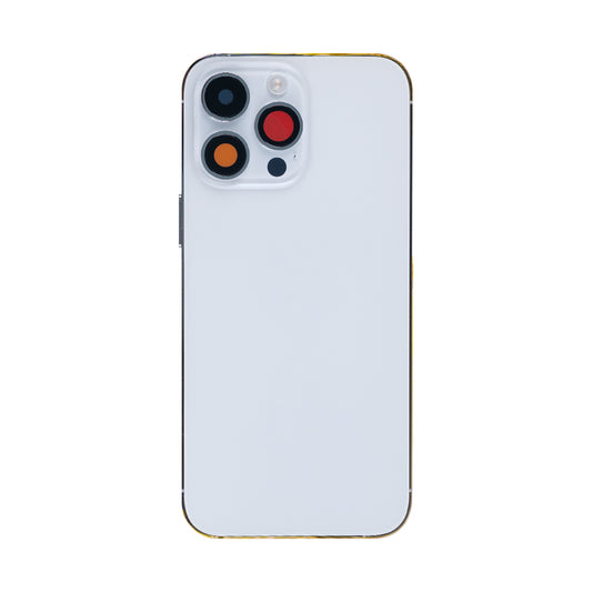 For Apple iPhone 14 Pro Max Housing With Small Parts Silver OEM