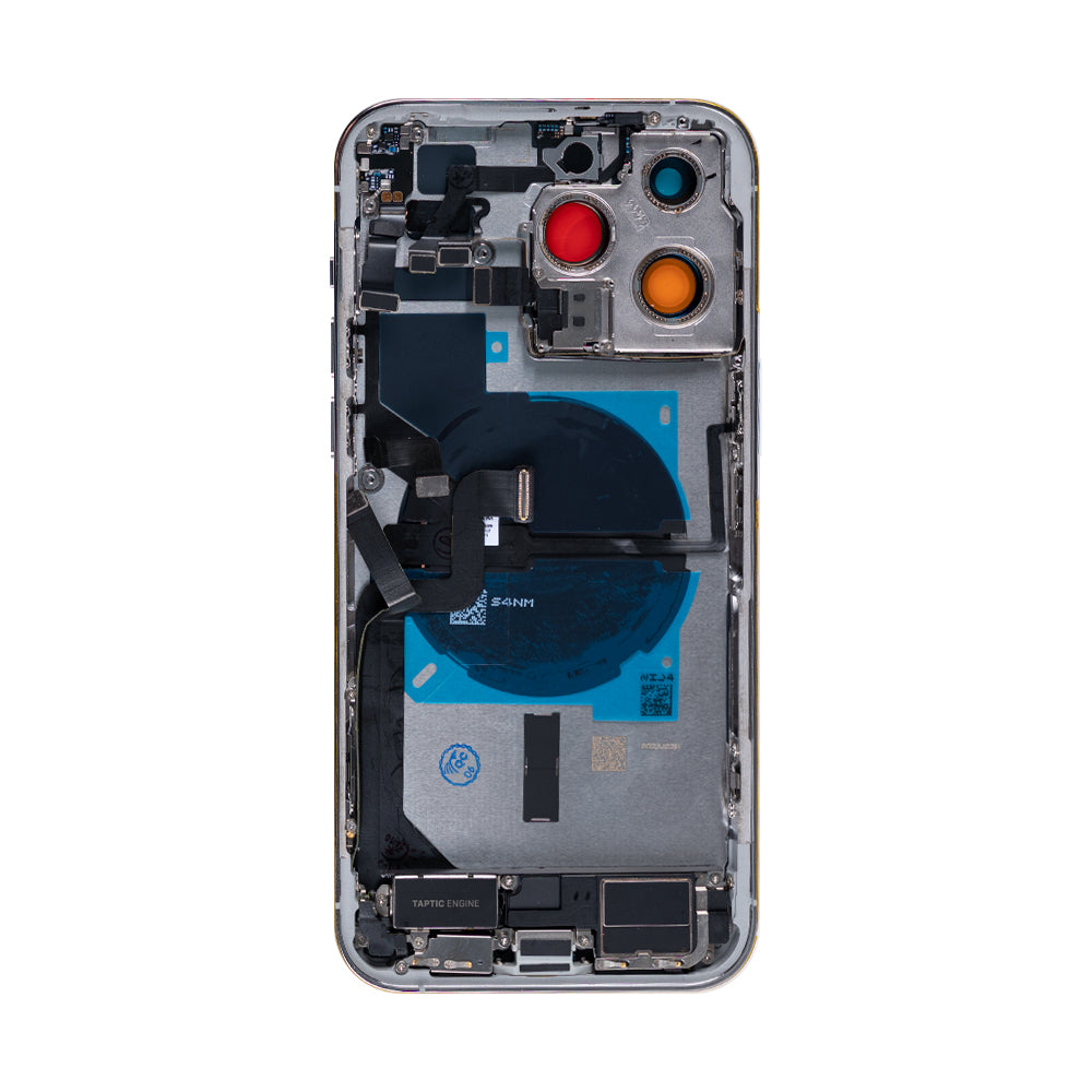 For Apple iPhone 14 Pro Max Housing With Small Parts Silver OEM