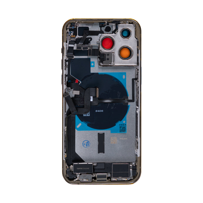 For iPhone 14 Pro Max Complete Housing Incl. All Small Parts Without Battery And Back Camera Gold