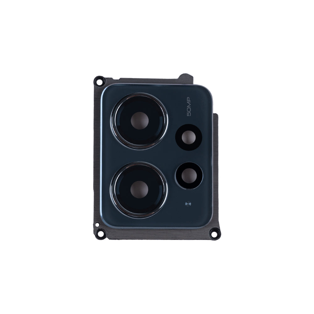 Xiaomi Redmi Note 12 4G Camera Lens Cover With Frame Black OEM