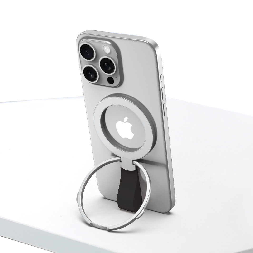 Rixus RXPH20B Mobile Phone Holder With MagSafe Compatible Black