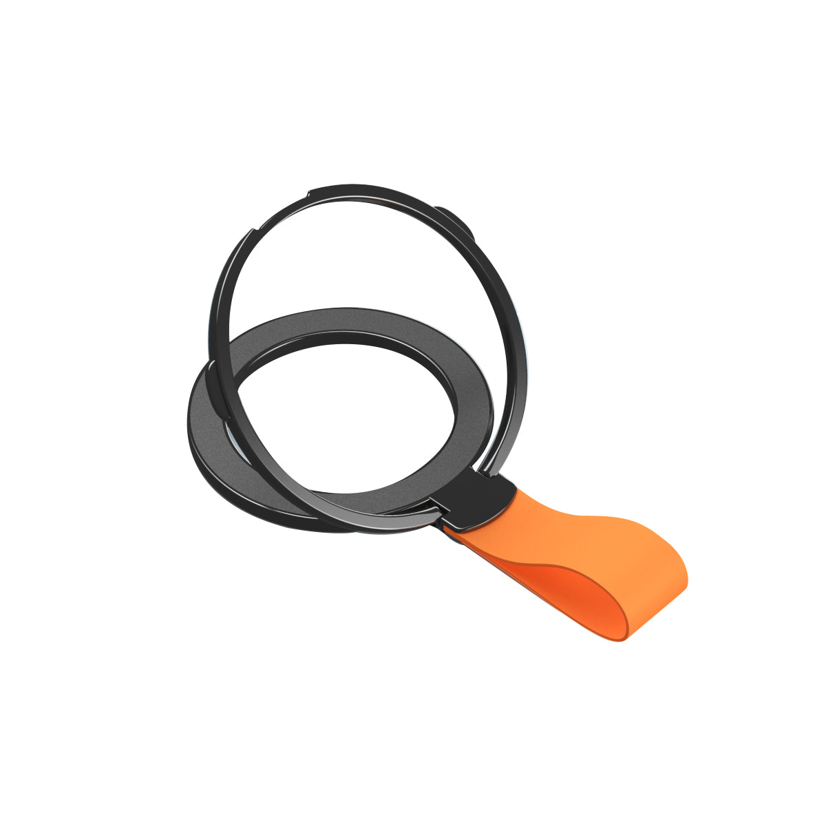 Rixus RXPH20BO Mobile Phone Holder With MagSafe Compatible Black And Orange