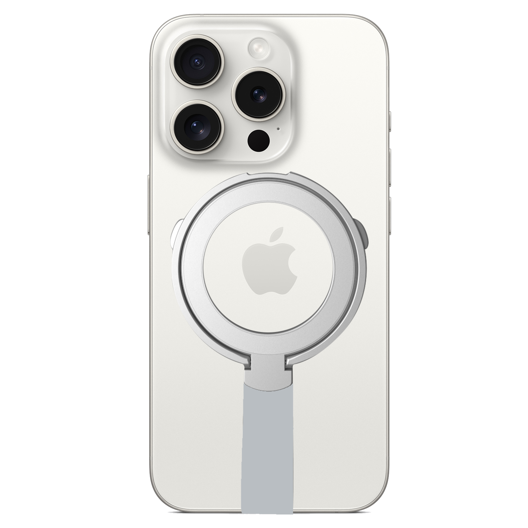 Rixus RXPH20S Mobile Phone Holder With MagSafe Compatible Silver