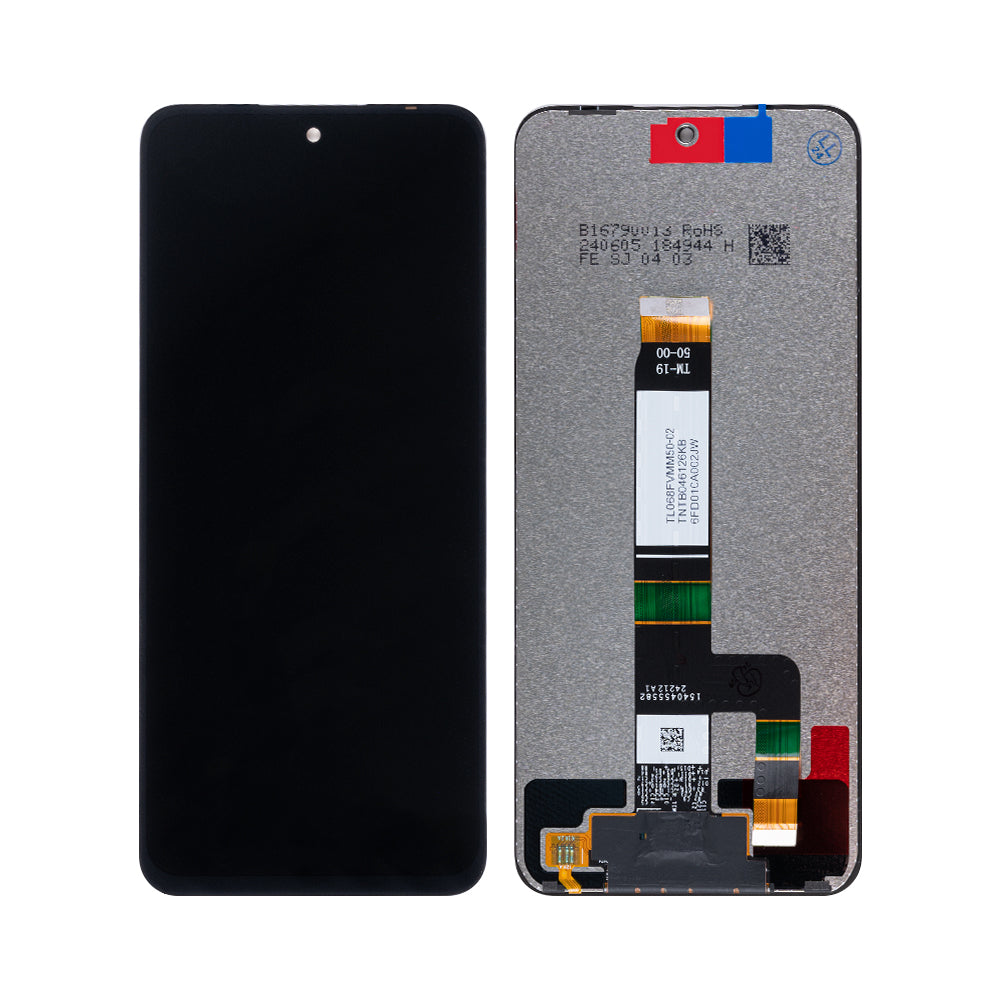Xiaomi Redmi Note 13R Display And Digitizer Without Frame Black OEM