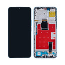 Honor X8a, 90 Lite Display And Digitizer With Frame Cyan Lake OEM