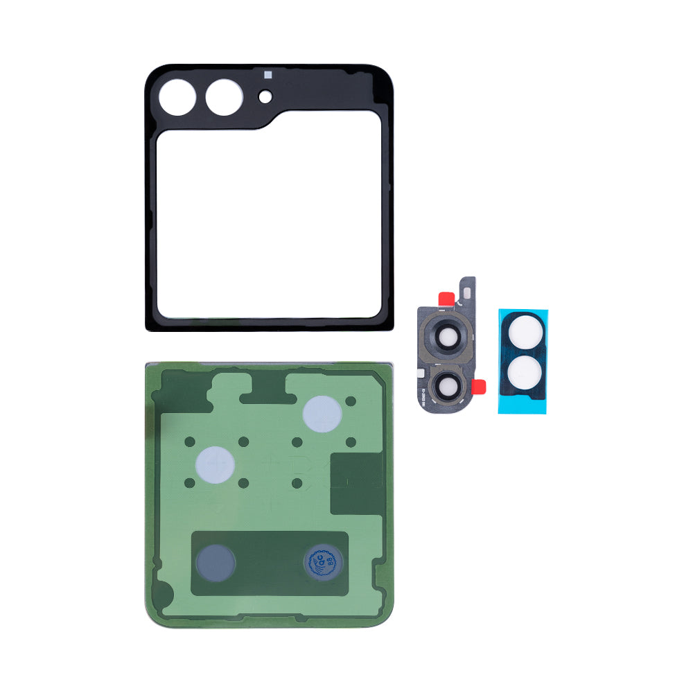 Samsung Galaxy Z Flip5 F731B Back Cover Set With Lens Graphite OEM