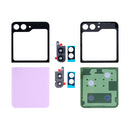 Samsung Galaxy Z Flip5 F731B Back Cover Set With Lens Lavender OEM