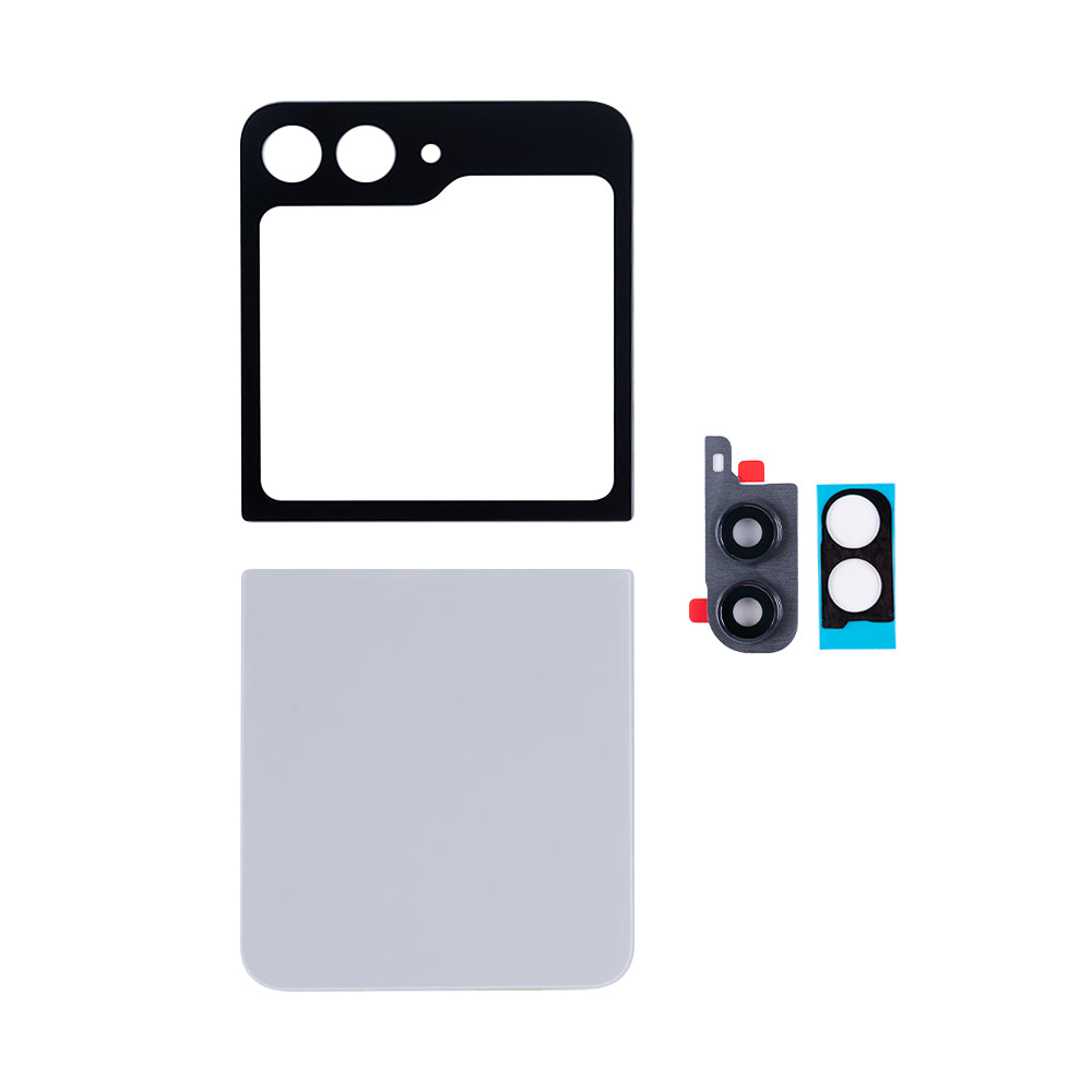 Samsung Galaxy Z Flip5 F731B Back Cover Set With Lens Gray OEM