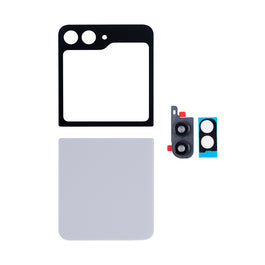 Samsung Galaxy Z Flip5 F731B Back Cover Set With Lens Gray OEM