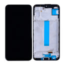 Samsung Galaxy M34 5G M346B Display And Digitizer With Frame Black Soft-OLED