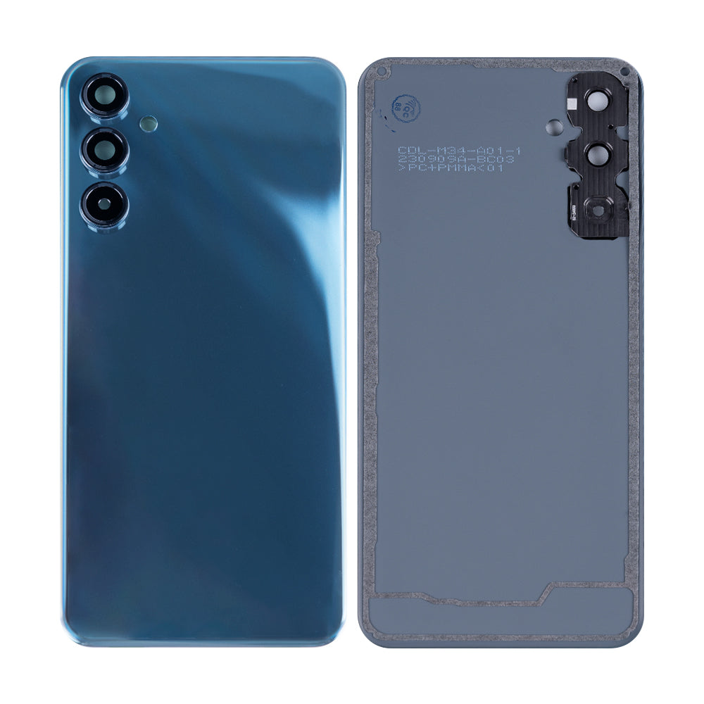 Samsung Galaxy M34 5G M346B Back Cover With Lens Waterfall Blue OEM