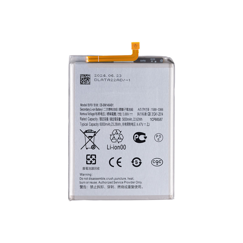 Samsung Galaxy M14 5G M146B, M34 5G M346B Battery EB-BM146ABY OEM