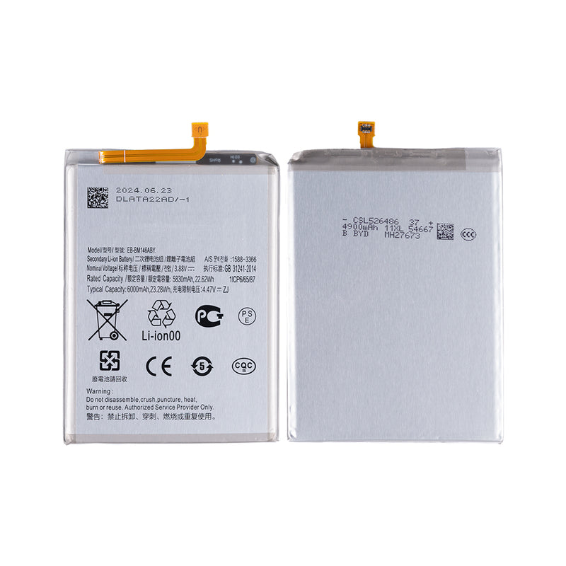 Samsung Galaxy M14 5G M146B, M34 5G M346B Battery EB-BM146ABY OEM