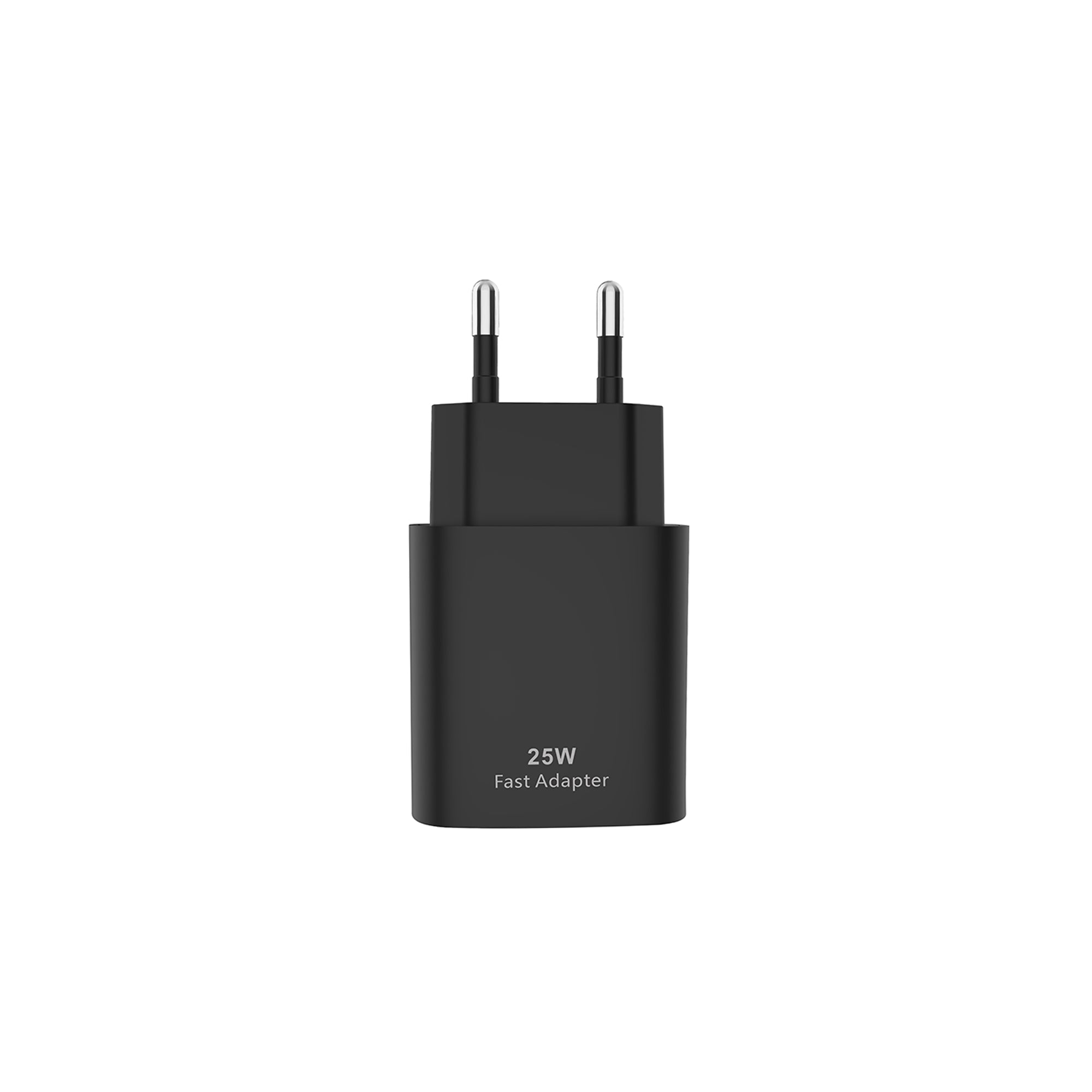 PD Fast Charging Adapter CH25W09 USB-C To USB-C 25W Black Retail Box