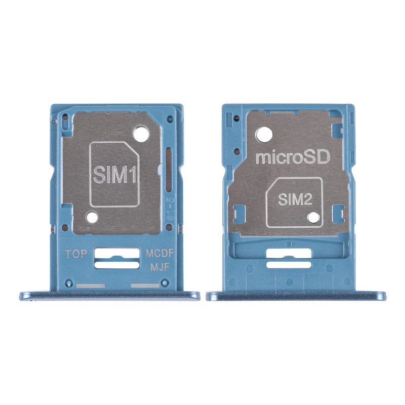 Samsung Galaxy M34 5G M346B Sim And MicroSD Card Holder Waterfall Blue OEM