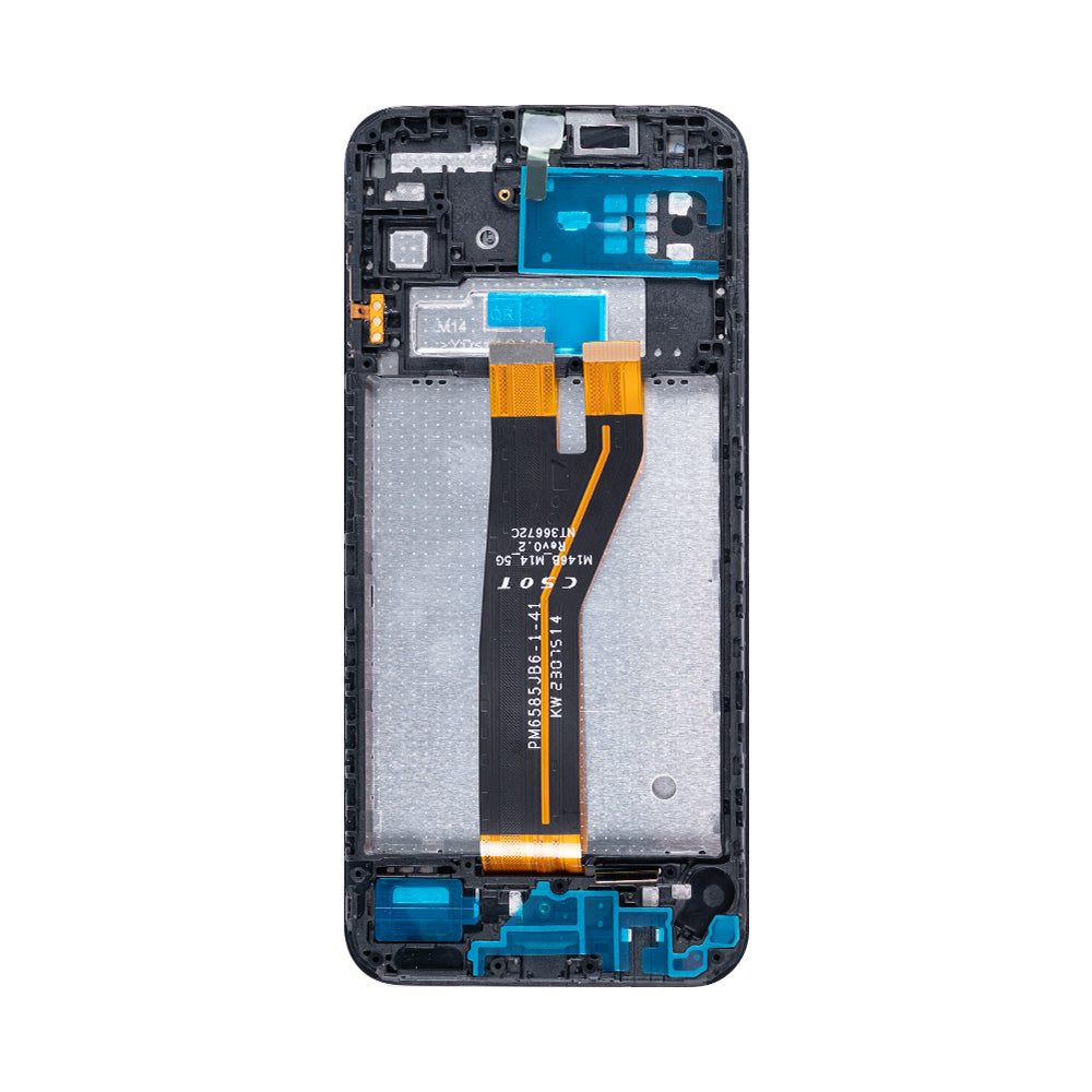 Samsung Galaxy M14 5G M146B Display And Digitizer With Frame Black Soft-OLED