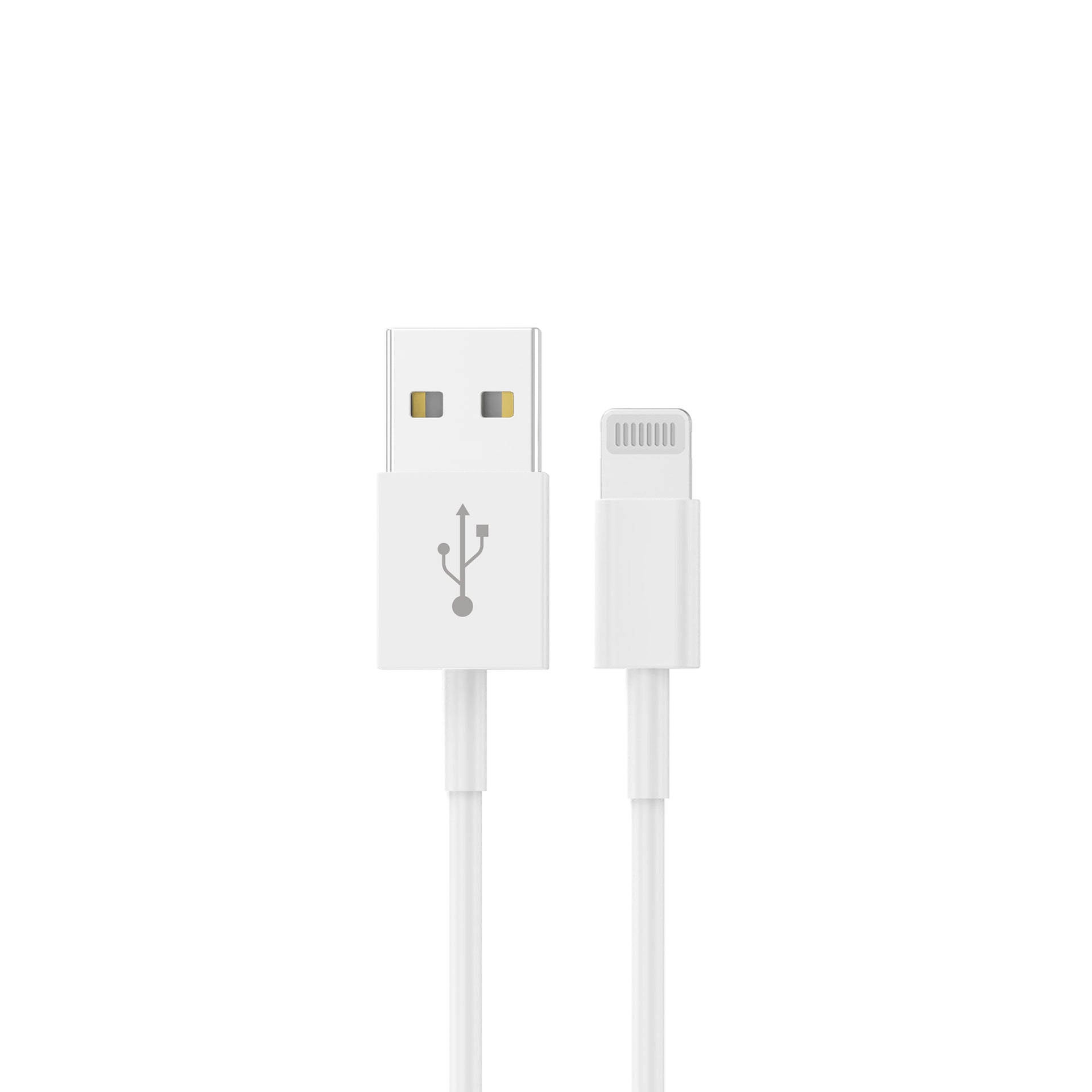 For Apple iPhone USB-A To Lightning Cable US2001M 100cm White Retail Box
