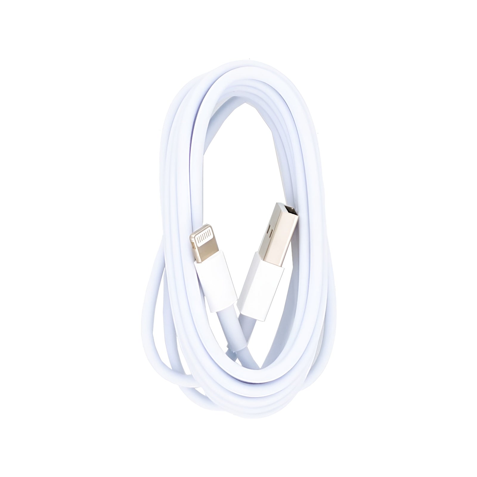 For Apple iPhone USB-A To Lightning Cable US2002M 200cm White Retail Box