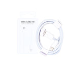For Apple iPhone USB-C To Lightning Fast Charging Cable US6001M 100cm White Retail Box