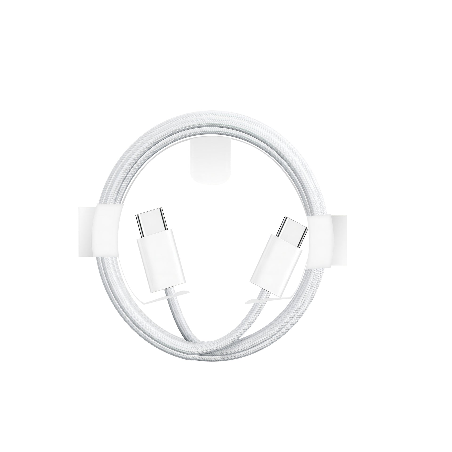 For Apple iPhone 15 Series Fast Charging USB-C To USB-C Cable US3002M 200cm White Retail Box
