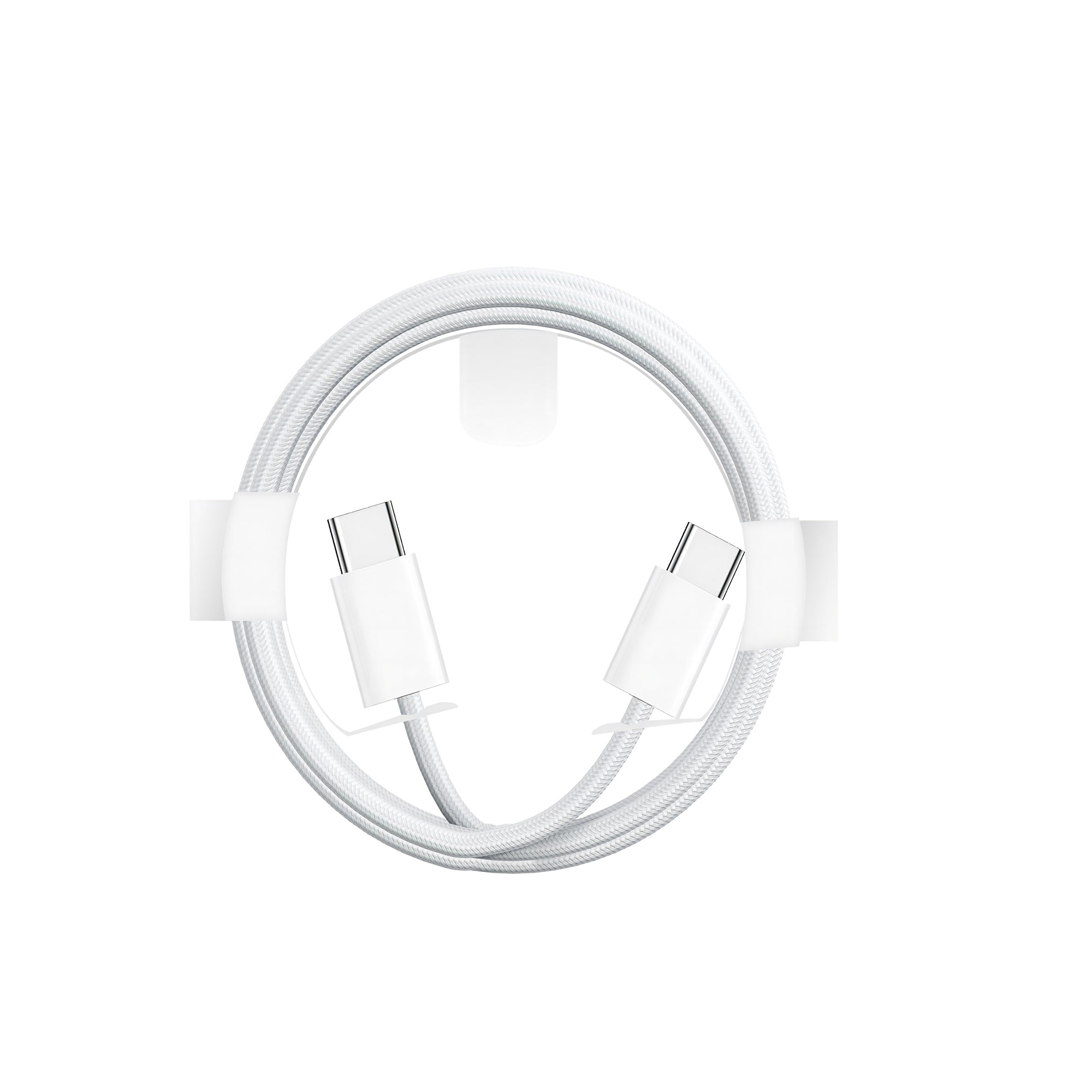 For Apple iPhone 15 Series Fast Charging USB-C To USB-C Cable US3002M 200cm White Retail Box