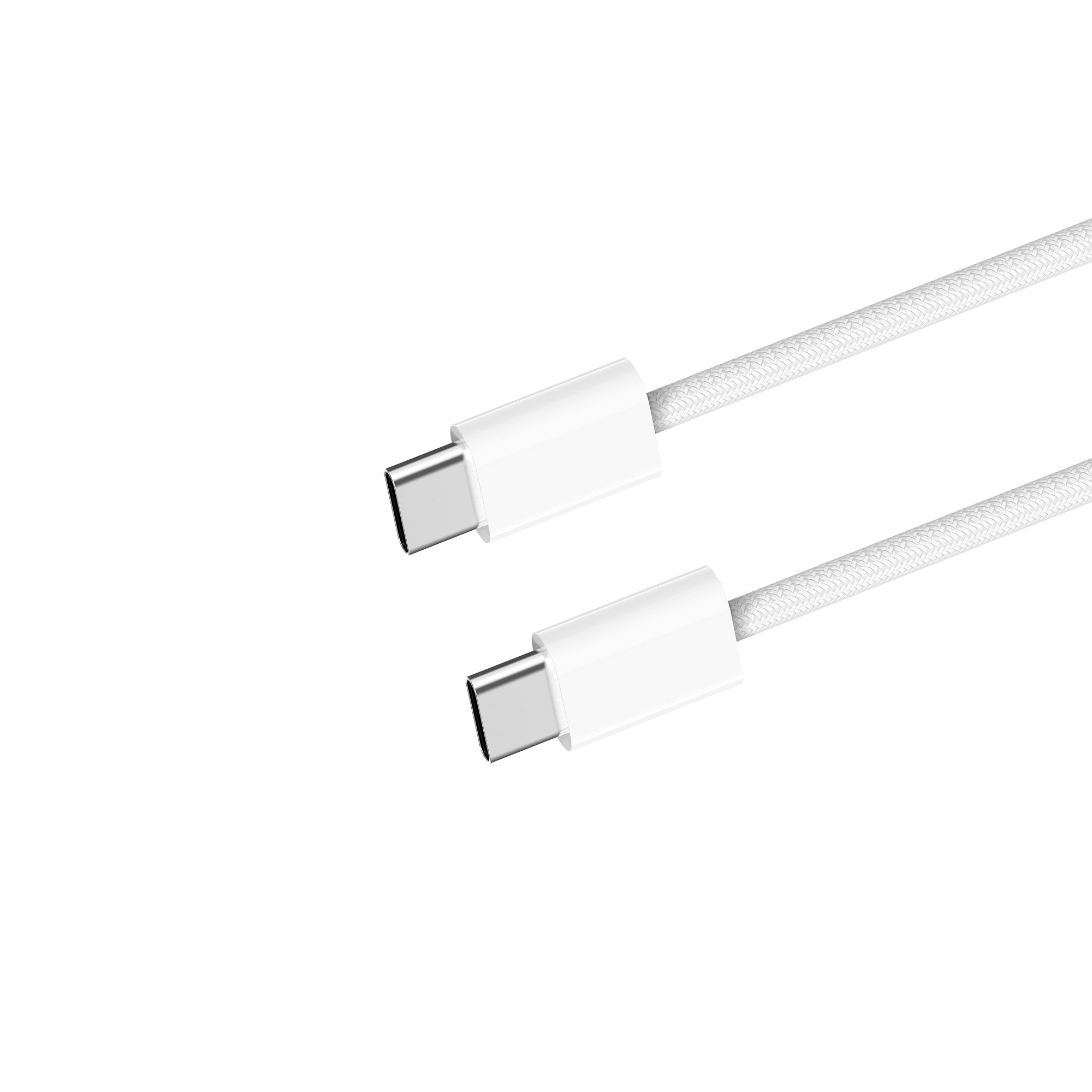 For Apple iPhone 15 Series Fast Charging USB-C To USB-C Cable US3002M 200cm White Retail Box