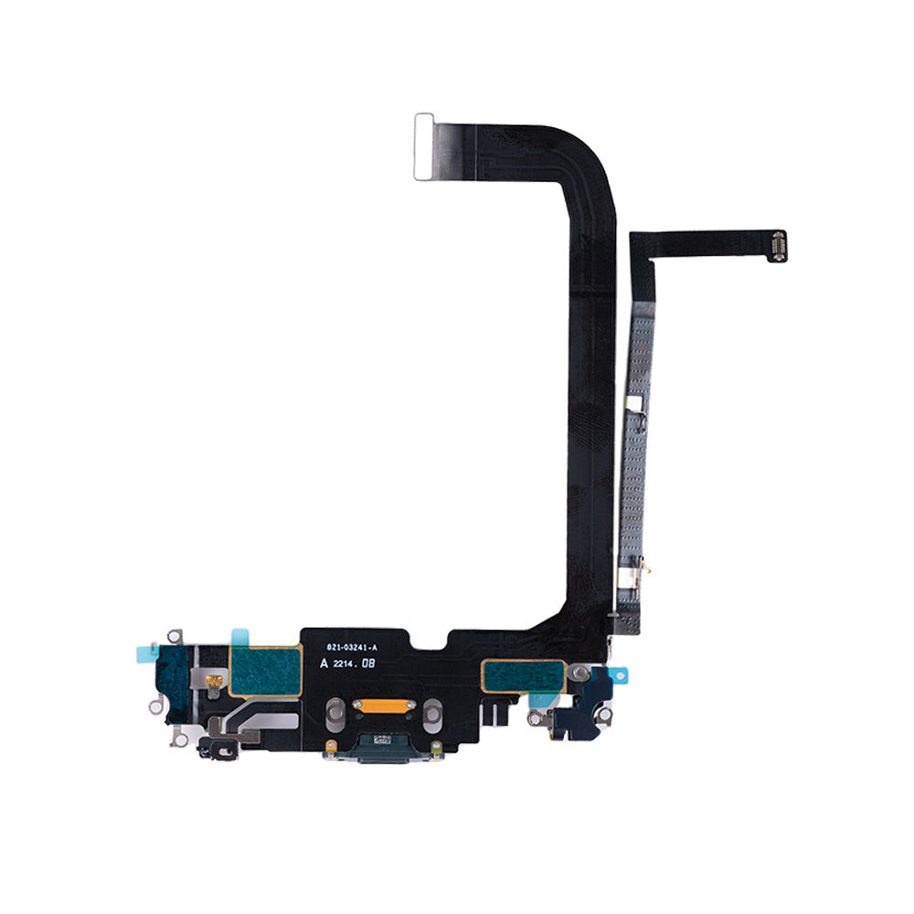 For Apple iPhone 13 Pro Max System Charging Flex Alpine Green Pulled